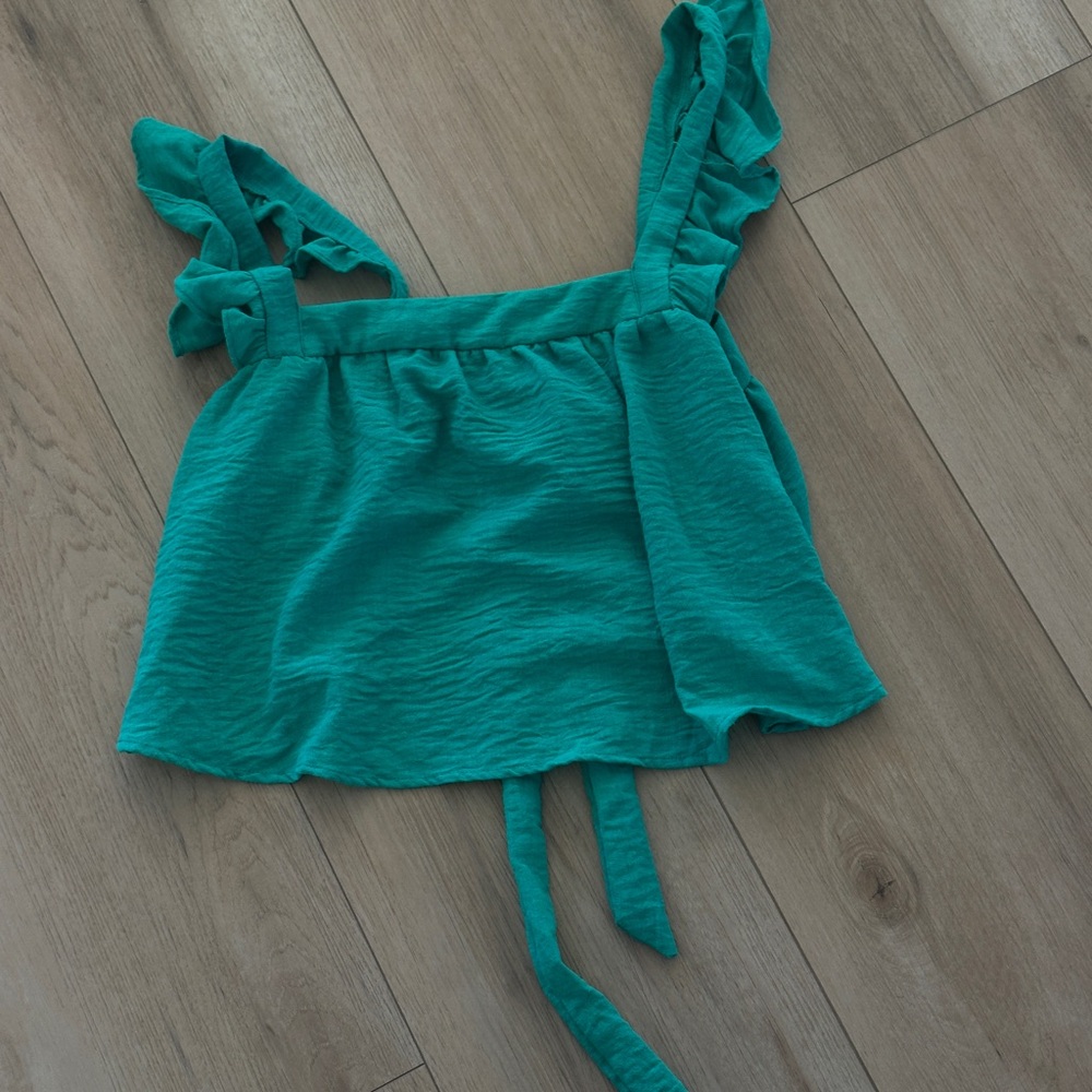 Sienna Sky Vibrant Green Top